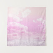 Tenture Nuages Dreamy Blush Nebula Bliss 1 (Devant)