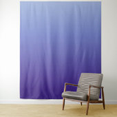 Tenture Nuances de violet de pervenche à bleu (En situation)