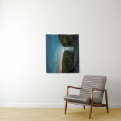 Tenture Nuit chez Skógafoss (En situation)