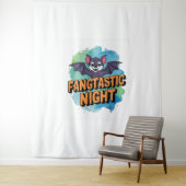 Tenture Nuit fangtastique (En situation)