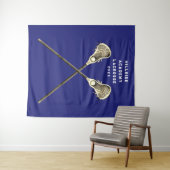 Tenture Nuit principale de la Lacrosse Party (En situation (horizontale))