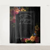 Tenture Nuits Langoureuses Fleurs Mariage Toujours Pour To (Devant)