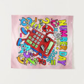 Tenture Number Day 2026 Colourful Maths Banner for Schools (Devant (Horizontal))