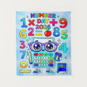 Tenture Number Day 2026 Cute Calculator Math Design (Devant)