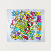 Tenture Number Day 2026 Maths Banner for Schools (Devant (Horizontal))