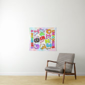 Tenture Number Day Unicorn Numbers Math Design (En situation (horizontale))