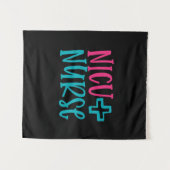 Tenture Nurse Gift | NICU Nurse (Devant (Horizontal))