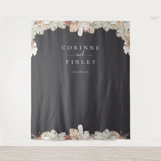 Tenture Oasis Bohème Rustique Cadre de Photo de Fond (Devant)