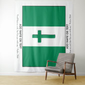 Tenture Objet de Collection Personnalisé | DRApeau du NIGE (En situation)