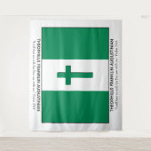 Tenture Objet de Collection Personnalisé | DRApeau du NIGE (Devant)