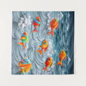 Tenture Ocean (Devant (Horizontal))