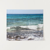 Tenture Océan Azur (Devant (Horizontal))