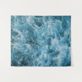 Tenture Océan bleu (Devant (Horizontal))