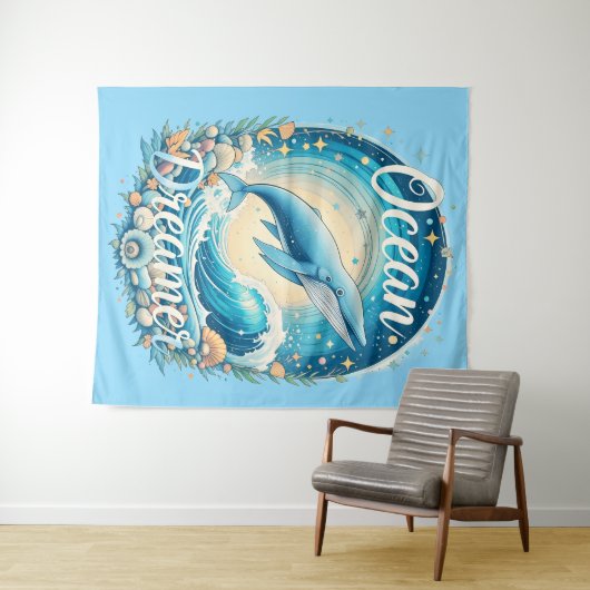 Tenture Ocean Dreamer (En situation (horizontale))