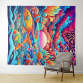 Tenture Océan psychologique (En situation (horizontale))