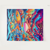 Tenture Océan psychologique (Devant (Horizontal))