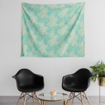 Ocean Shells Sea Waves Abstract Vintage Pattern