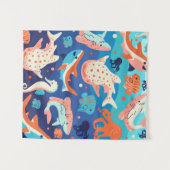 Tenture Ocean Wonders (Devant (Horizontal))