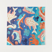 Tenture Ocean Wonders (Devant (Horizontal))
