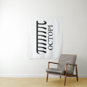 Tenture Octopi - Funny Pi Octopus Math (En situation)