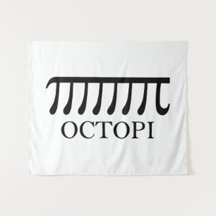 Tenture Octopi - Funny Pi Octopus Math
