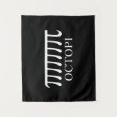 Tenture Octopi - Funny Pi Octopus Math (Devant)