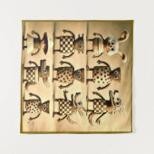 Tenture Odd Friends - Checker & Dots Creator Family Poste (Devant (Horizontal))