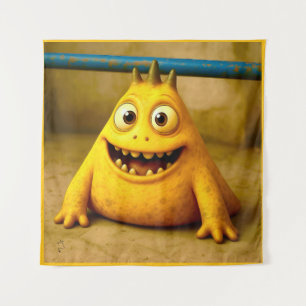 Tenture OddFriends - Happy Yellow Monster Poster