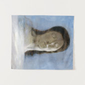 Tenture Odilon Redon, closed eyes 1890  (Devant (Horizontal))