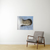 Tenture Odilon Redon, closed eyes 1890  (En situation (horizontale))