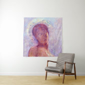 Tenture Odilon Redon, les yeux fermés 1889 (En situation)