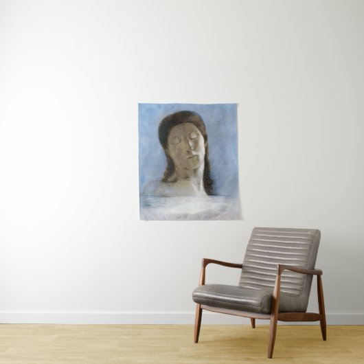 Tenture Odilon Redon, les yeux fermés 1890 (En situation)