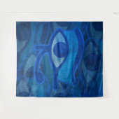 Tenture OEil bleu (Devant (Horizontal))