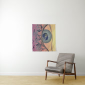 Tenture OEil sur le monde - Nature & Earth Art (En situation)