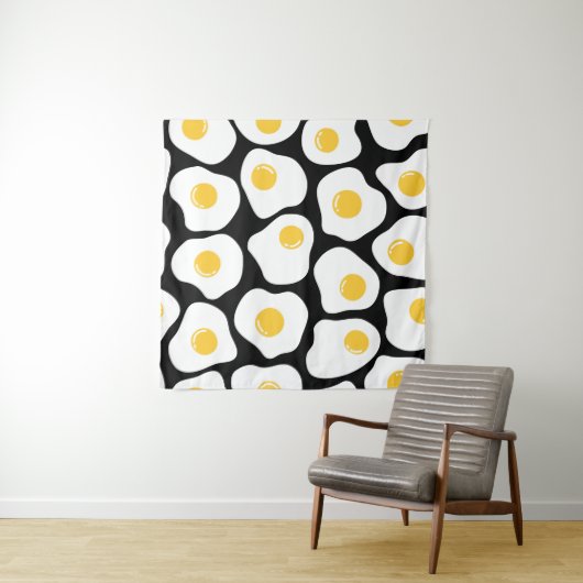 Tenture Oeufs Écrasés : Vintages. (En situation (horizontale))