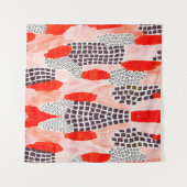 Tenture OEuvre colorée en aquarelle (Devant (Horizontal))