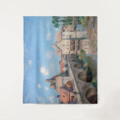 Tenture OEuvre d'Alfred Sisley - Le Pont de Moret (Devant)
