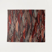 Tenture Œuvre d'art berbère marocaine traditionnelle (Devant (Horizontal))