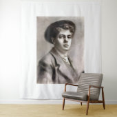 Tenture Œuvre d'art d'Amedeo Modigliani (En situation)