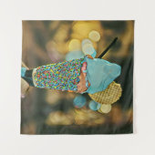 Tenture Œuvre d'art de glace vintage (Devant (Horizontal))