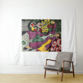 Tenture œuvre d'art de Henri Matisse (En situation (horizontale))
