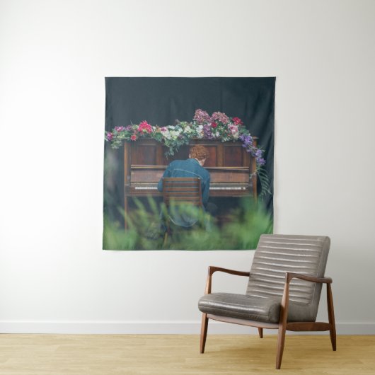 Tenture Œuvre d'art de piano cool (En situation)