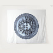 Tenture Œuvre d'art murale en or Medusa (Devant (Horizontal))