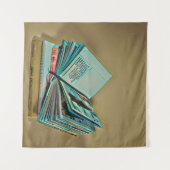 Tenture Œuvre d'art pour amateur de livres (Devant (Horizontal))