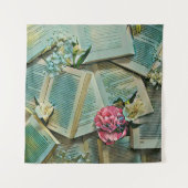 Tenture Œuvre d'art pour amateur de livres (Devant)