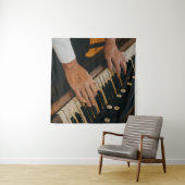 Tenture Œuvre d'art pour piano cool (En situation (horizontale))