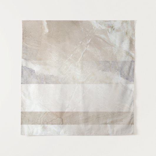 Tenture OEuvre murale Abstraite géométrique souple (Devant (Horizontal))