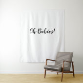 Tenture Oh Babies fond d'écran Oh Babies bannière Tapisser (En situation)