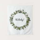 Tenture Oh Baby Backdrop Oh Baby Banner Tapestry (Devant)