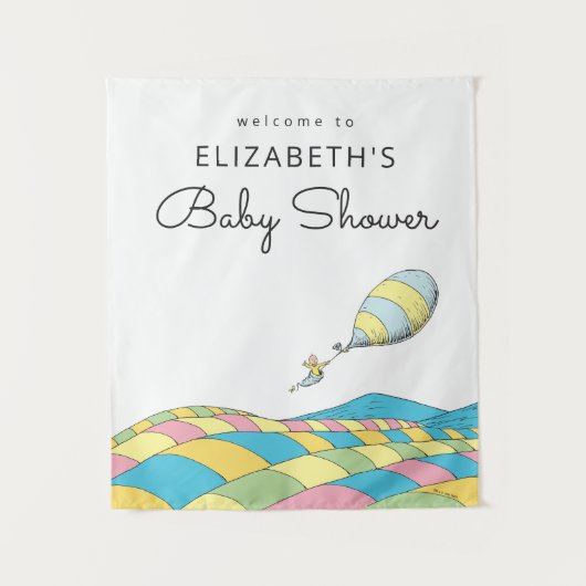Tenture Oh, Bébé, les Endroits Où Tu Irass Bébé Shower (Devant)